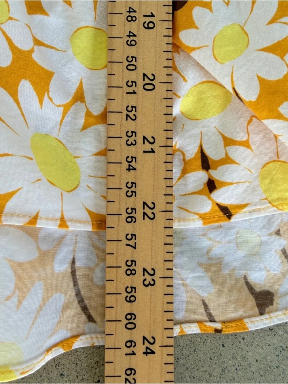 Kate Spade Daisy Peplum Top Floral Sleeveless Yellow White Sz 10